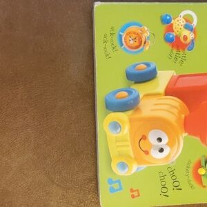 Source Unknown Yellow and Red Train Toy